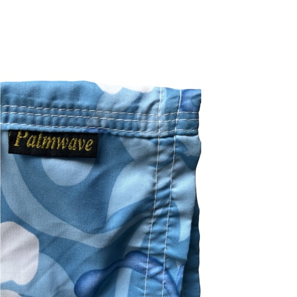 🌊Blue Palmwave swim shorts 🌊 - Picture 5 of 5